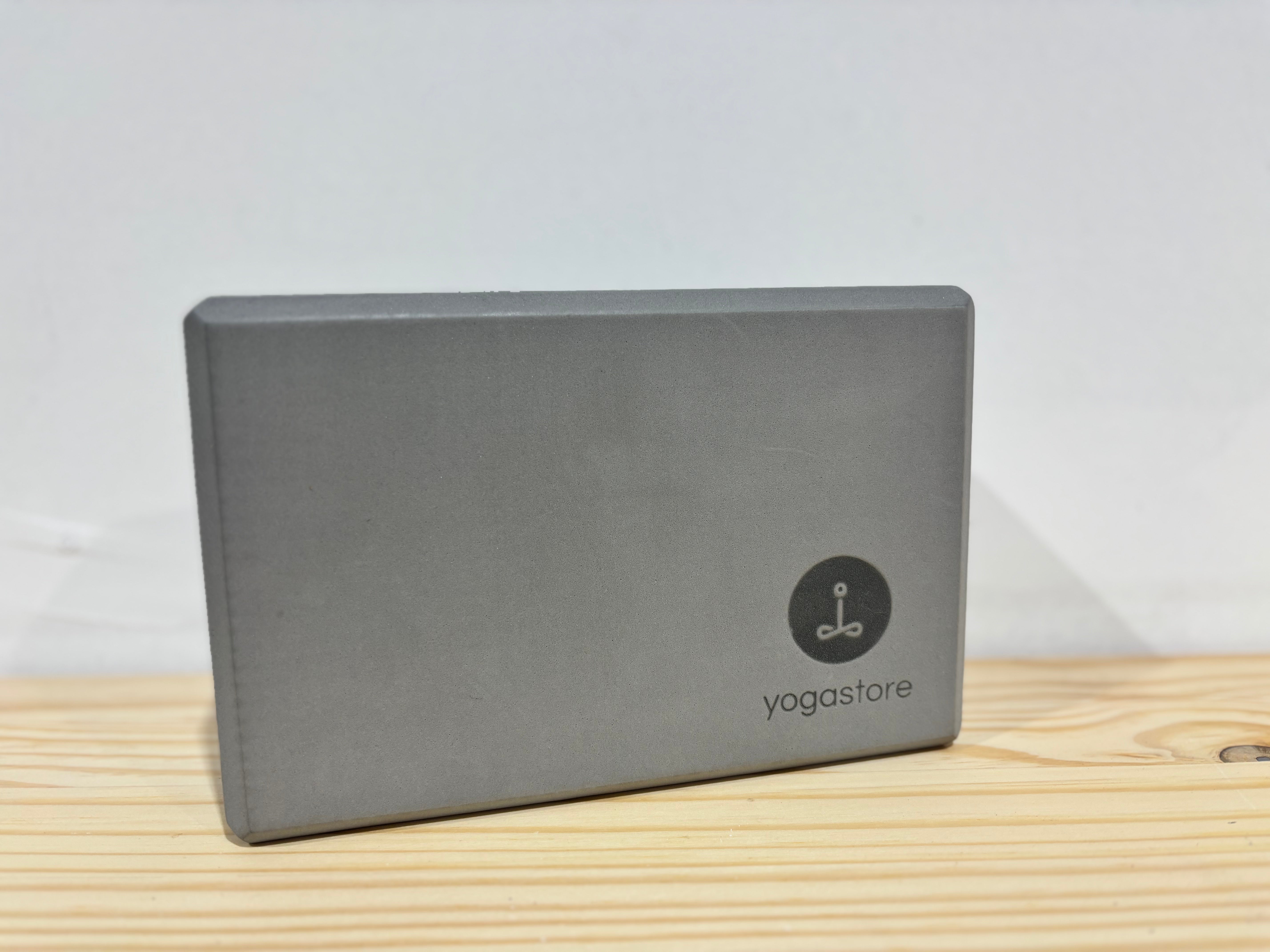 קוביית ספוג יוגה סטור שחור/אפור בהיר