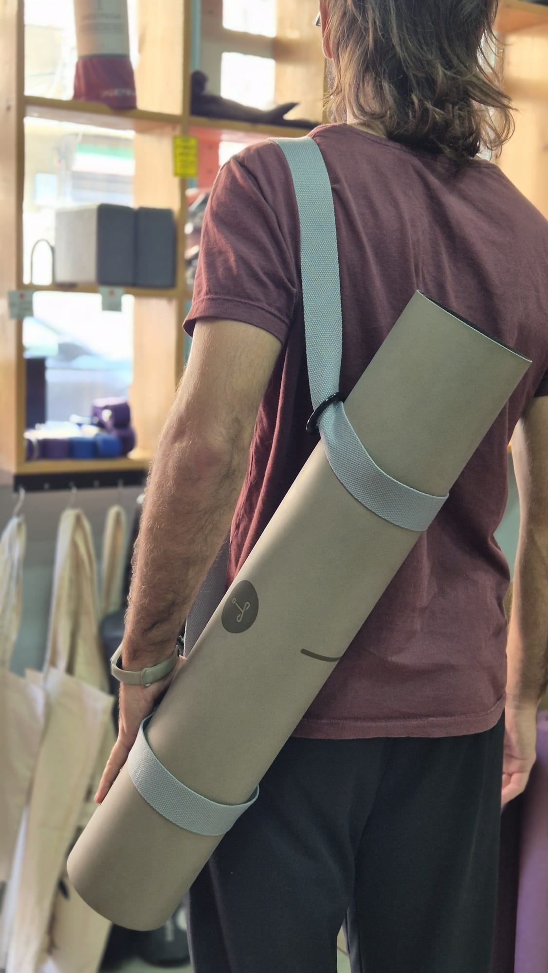 רצועת נשיאה למזרן עם חישוקים