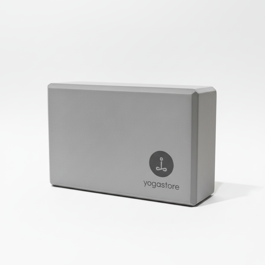 קוביית ספוג יוגה סטור שחור/אפור בהיר
