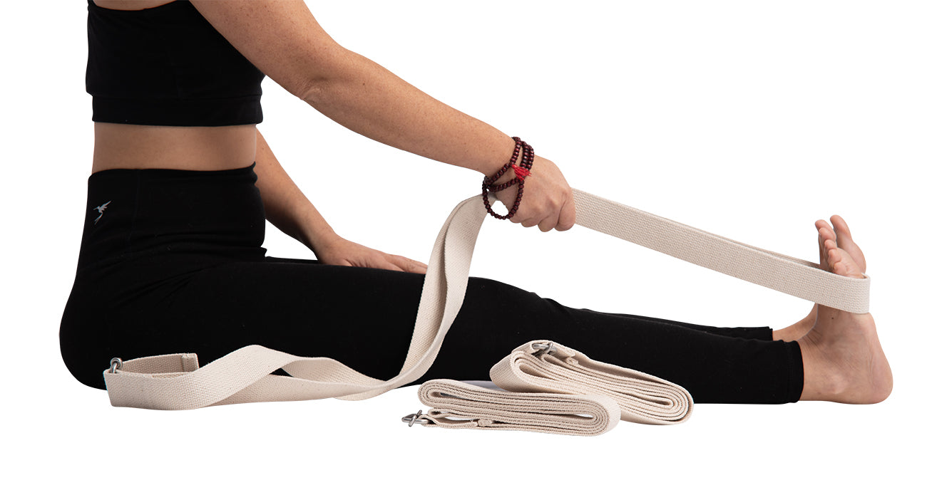 חגורת יוגה מקצועית - 3.5 סמ רוחב-חגורות תרגול-יוגה סטור