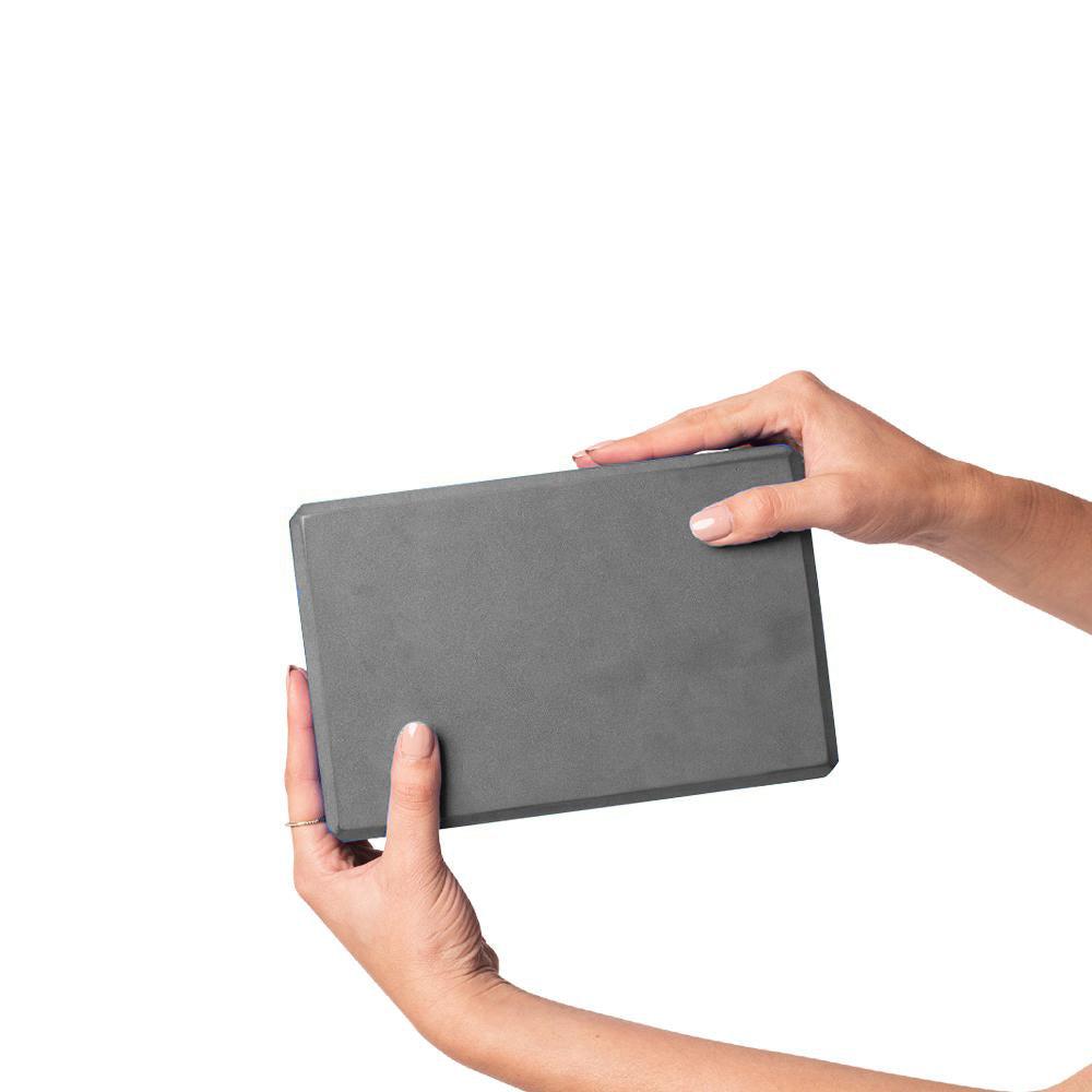 קוביית ספוג יוגה סטור שחור/אפור בהיר