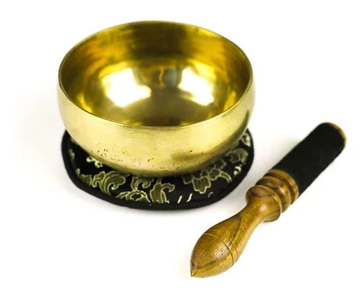 קערה טיבטית עבודת יד יין-יאנג