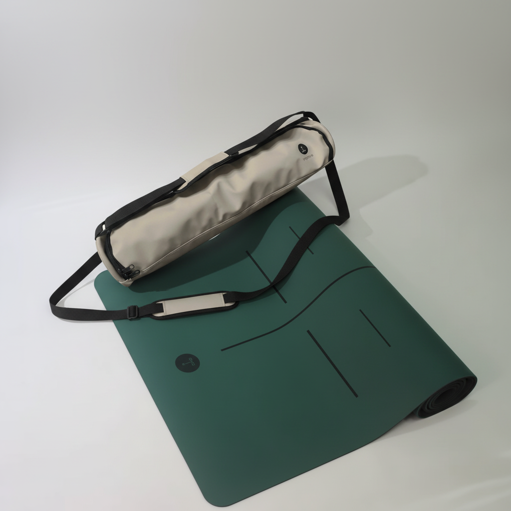 ירוק כהה עם תיק בטון
