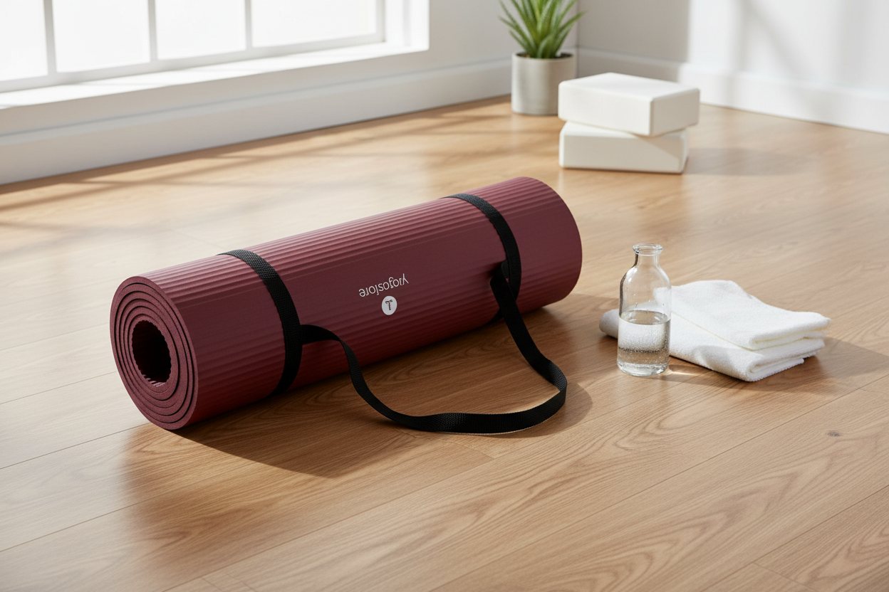 Yoga mat different angle