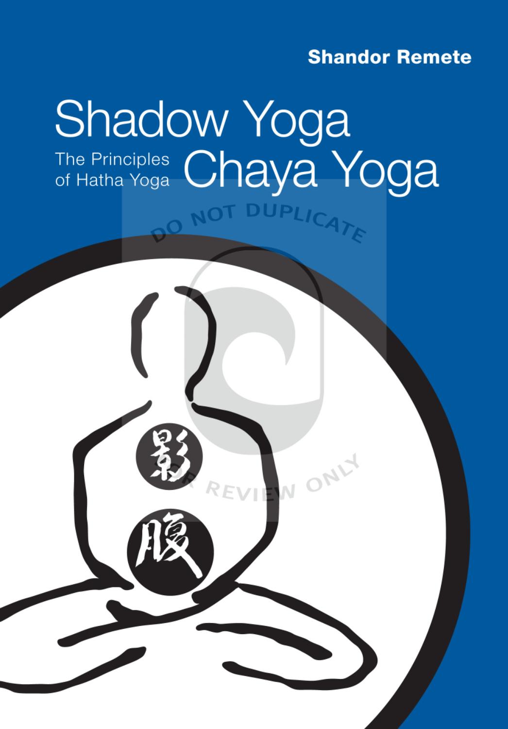Shadow Yoga - Shandor Remete-ספרים באנגלית-יוגה סטור