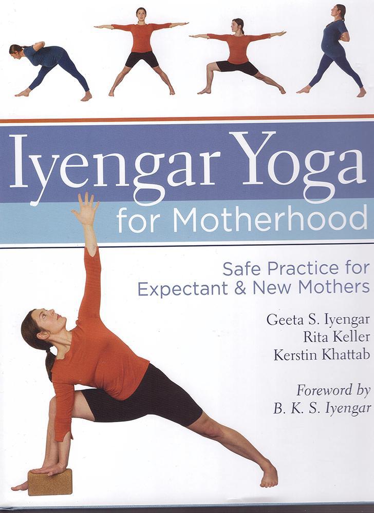 Iyengar Yoga for Motherhood - Geeta S. Iyengar-ספרים באנגלית-יוגה סטור