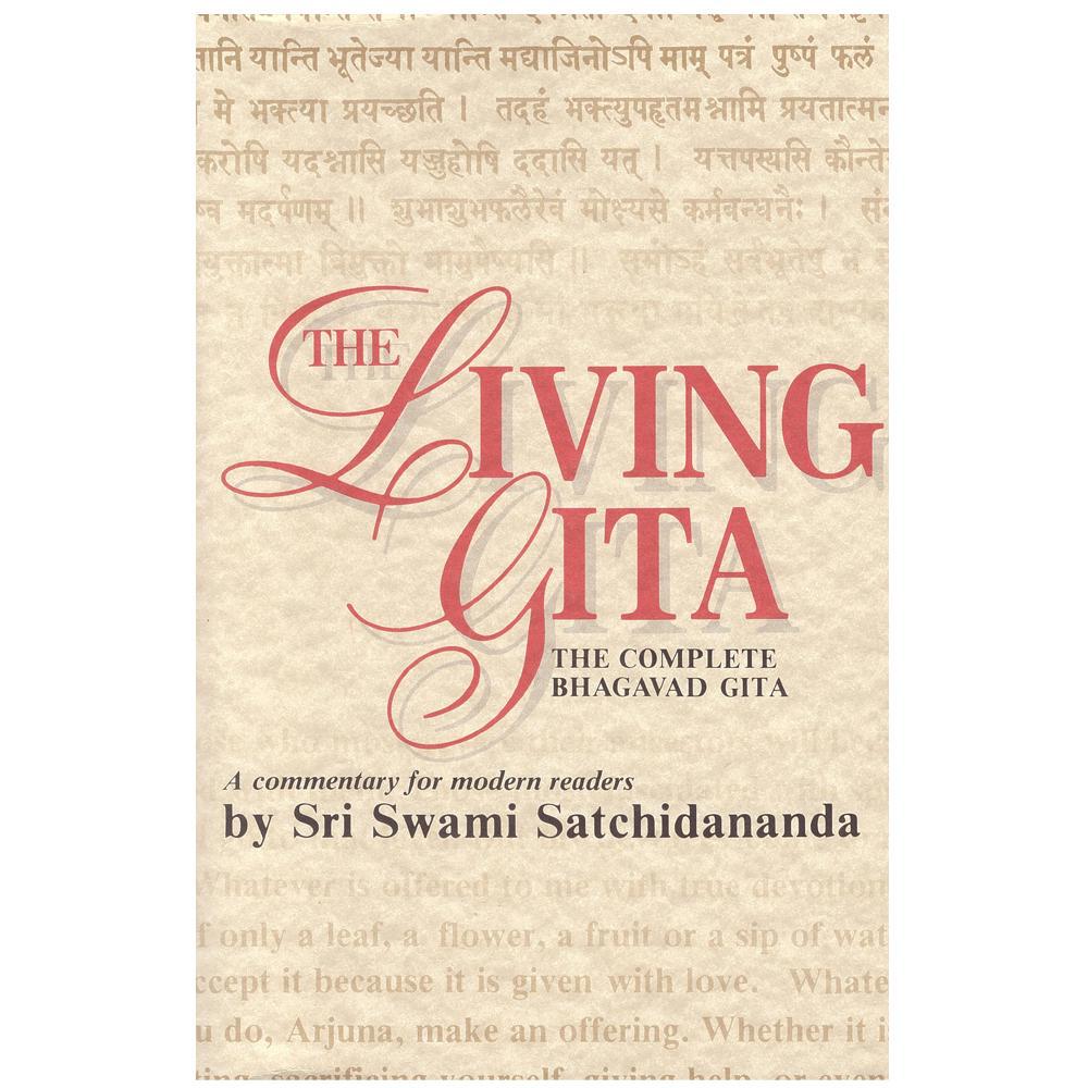 The Living Gita - Swami Satchidananda-ספרים באנגלית-יוגה סטור