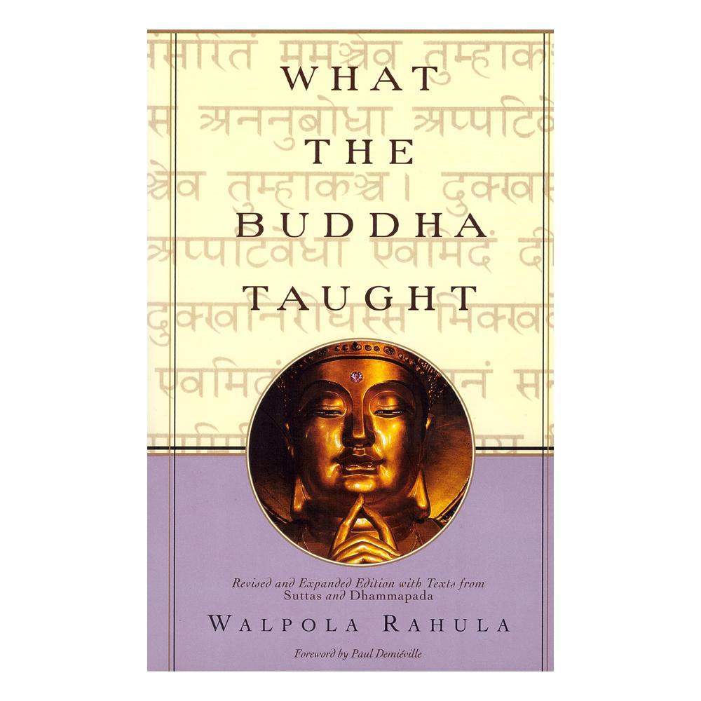 What The Buddha Taught - Walpola Rahula-ספרים באנגלית-יוגה סטור
